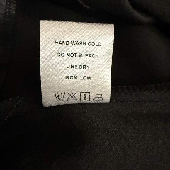 HEYSON High Waist Faux Leather Black Shorts, NWT! Size 1XL - Picture 6 of 6